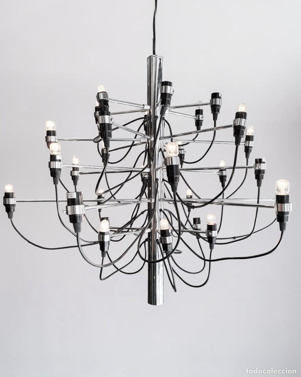 Vintage: Lampara de techo Mod 2097 dise&ntilde;o de Gino Sarfatti 1980