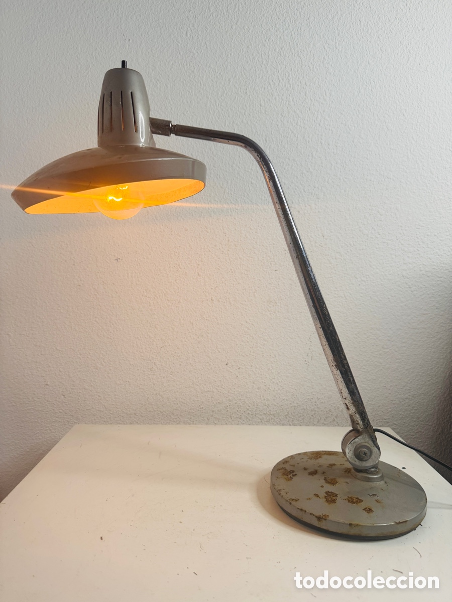 Vintage: Fase Faro L&aacute;mpara Para Restaurar Spain Design 1970s