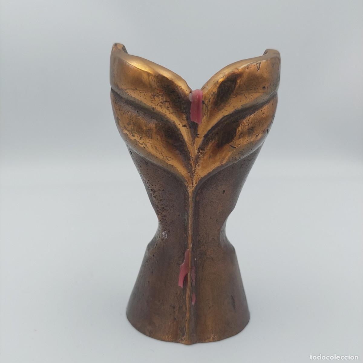Vintage: Candelabro de bronce brutalista Dalbeck - Foto 3