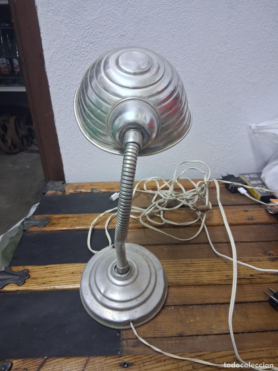 Vintage: Lampara FLEXO de aluminio - Foto 2