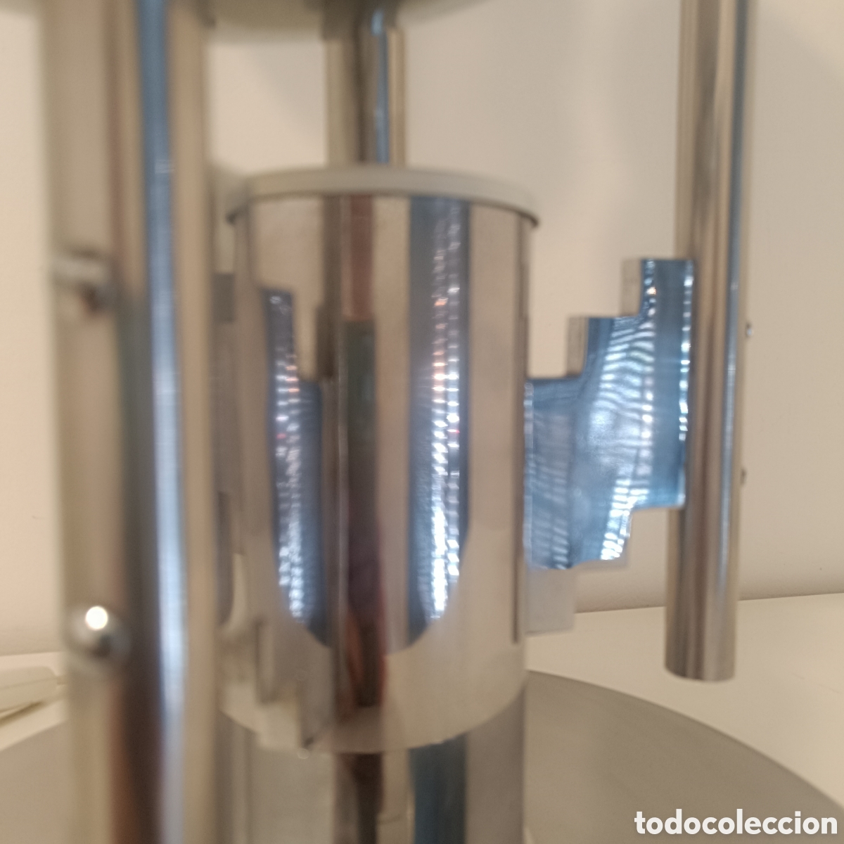 Vintage: L&aacute;mpara de mesa Gaetano Sciolari - Foto 4