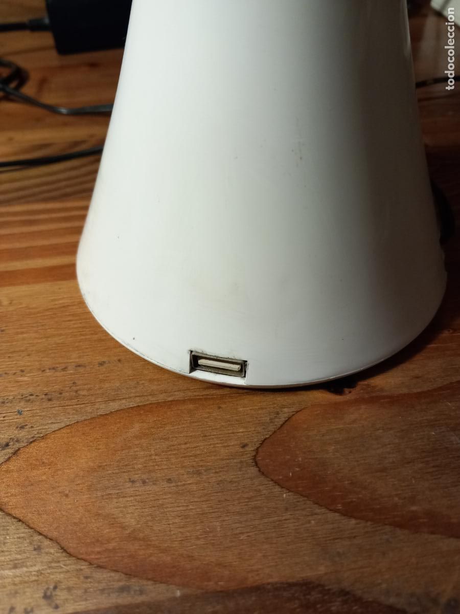 Vintage: Lampara flexo con forma de cono como base. mide total 66cm. 1970 - Foto 5