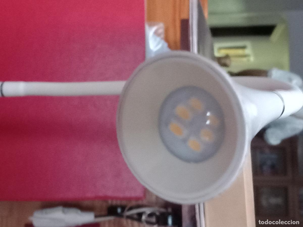 Vintage: Lampara flexo con forma de cono como base. mide total 66cm. 1970 - Foto 12