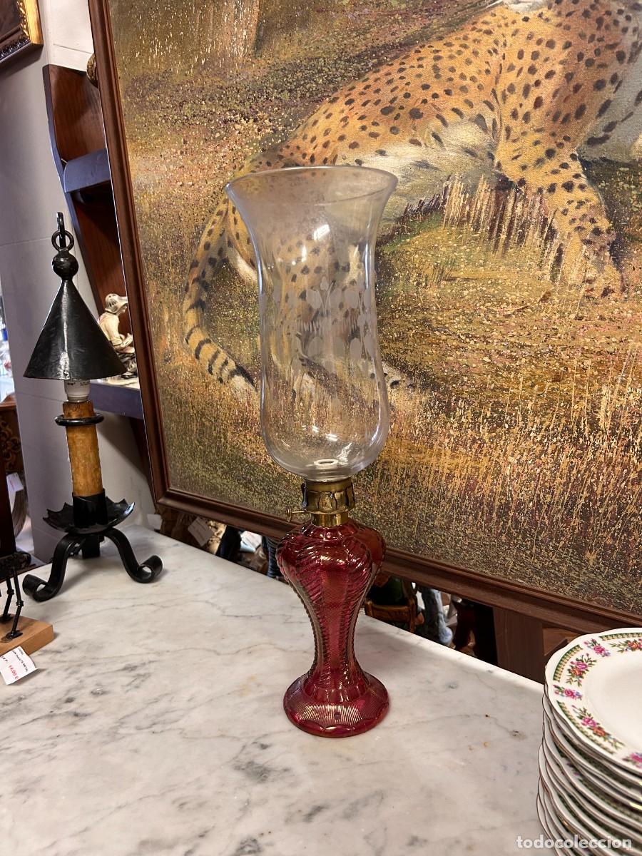 Vintage: Quinqu&eacute; Cristal Rojo - Foto 5