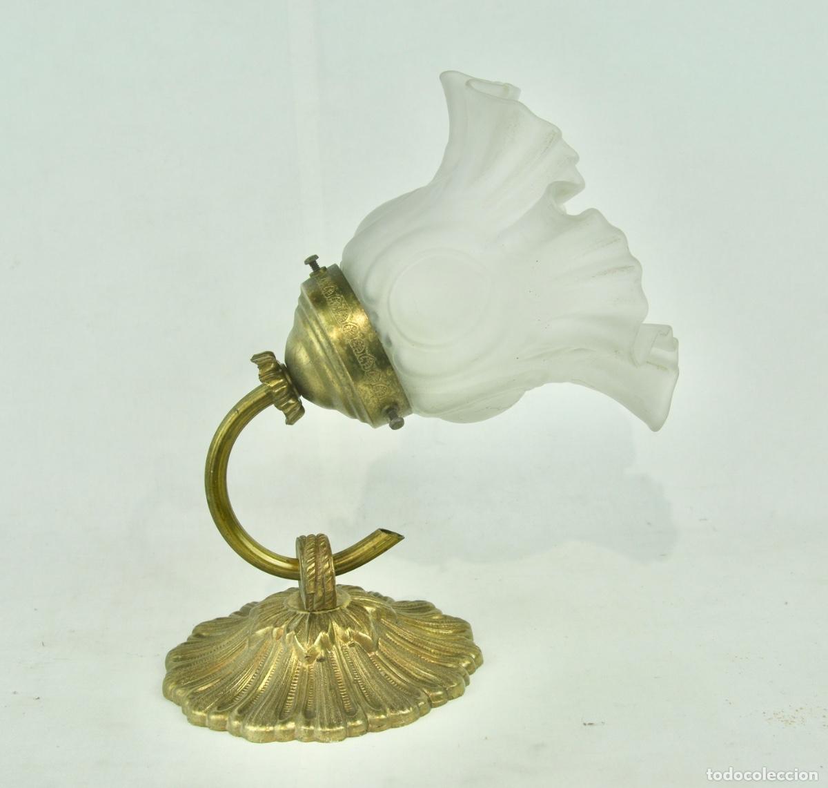 Vintage: Aplique metal y cristal a&ntilde;os 50