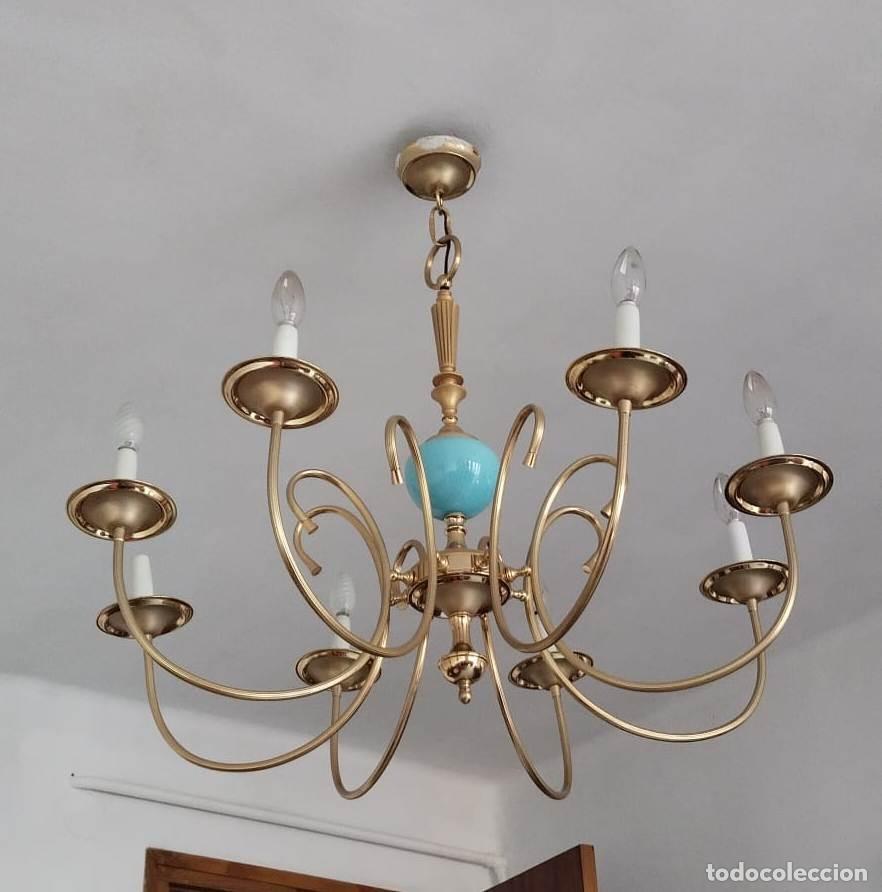 Vintage: L&aacute;mpara de 6 puntos de luz