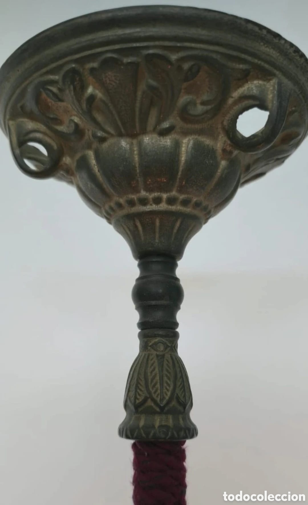 Vintage: Candelabro bronce 3 brazos - Foto 8