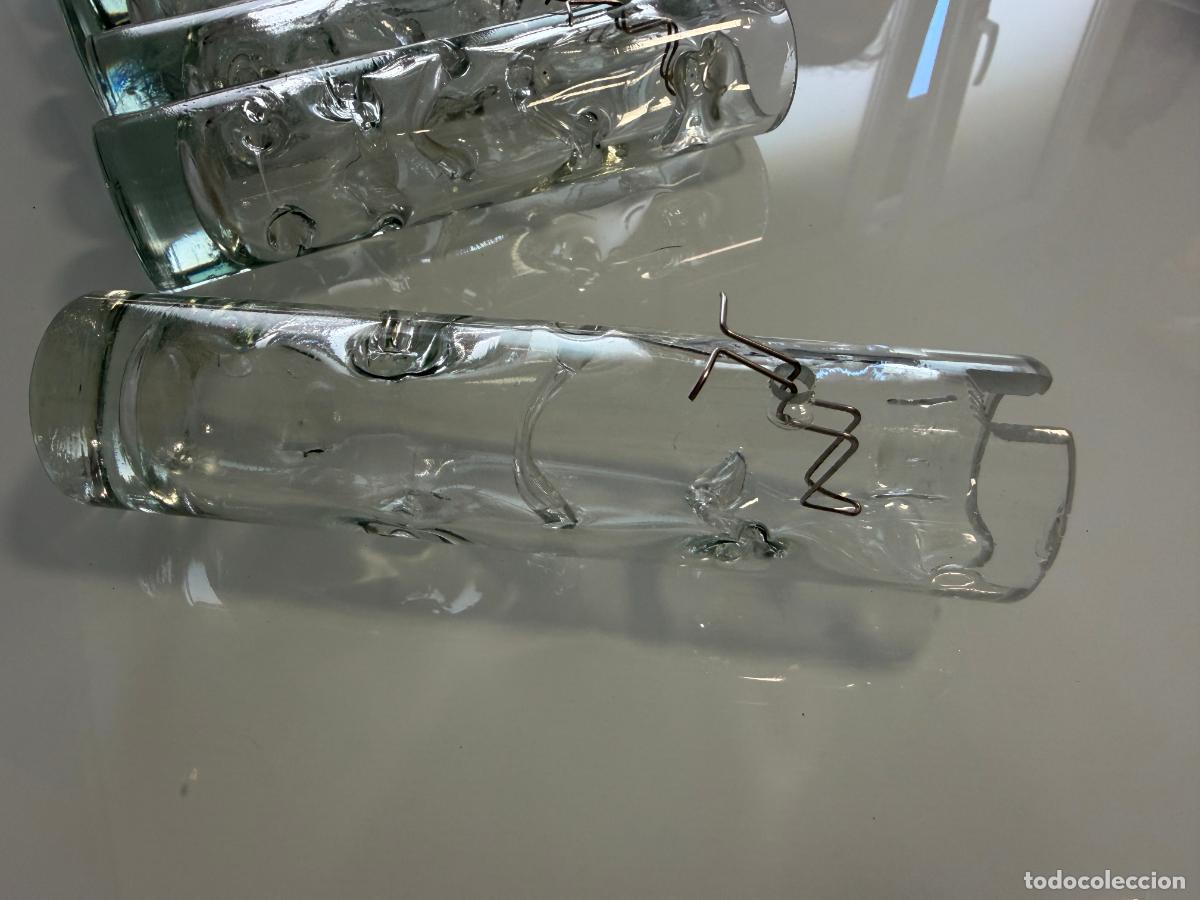 Vintage: Cristales Doria Leuchten , l&aacute;mpara de techo o apliques , vintage ,16 cm. lote de 7 unidades ,R 730