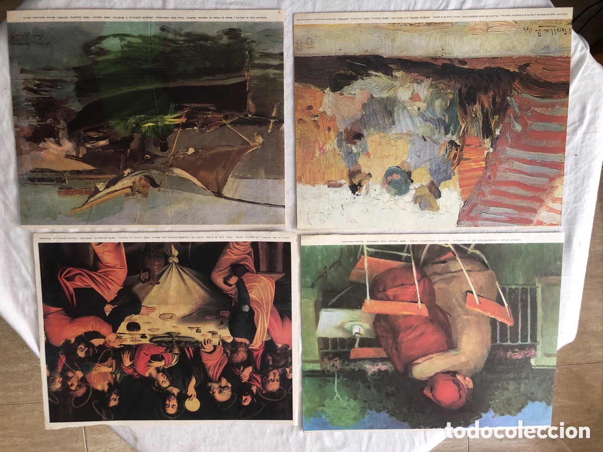 Vintage: 20 copias de l&aacute;minas de gran formato de distintos museos.