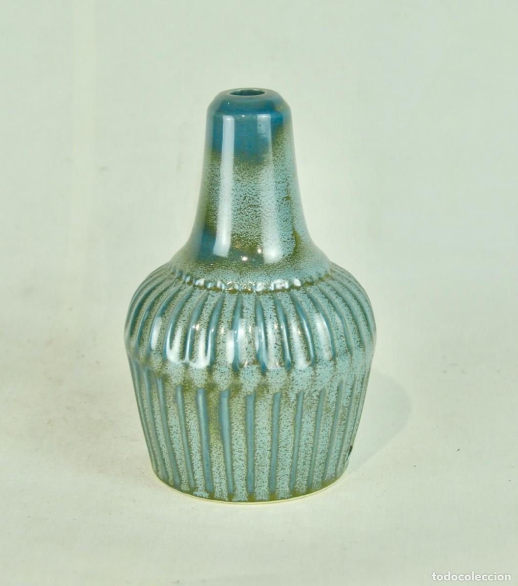 Vintage: Base l&aacute;mpara Secla azul claro - Foto 2