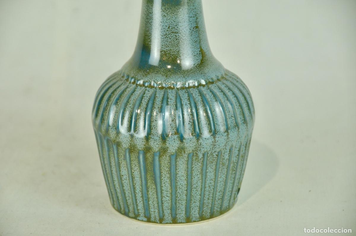 Vintage: Base l&aacute;mpara Secla azul claro - Foto 3