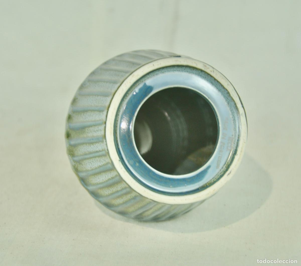 Vintage: Base l&aacute;mpara Secla azul claro - Foto 4