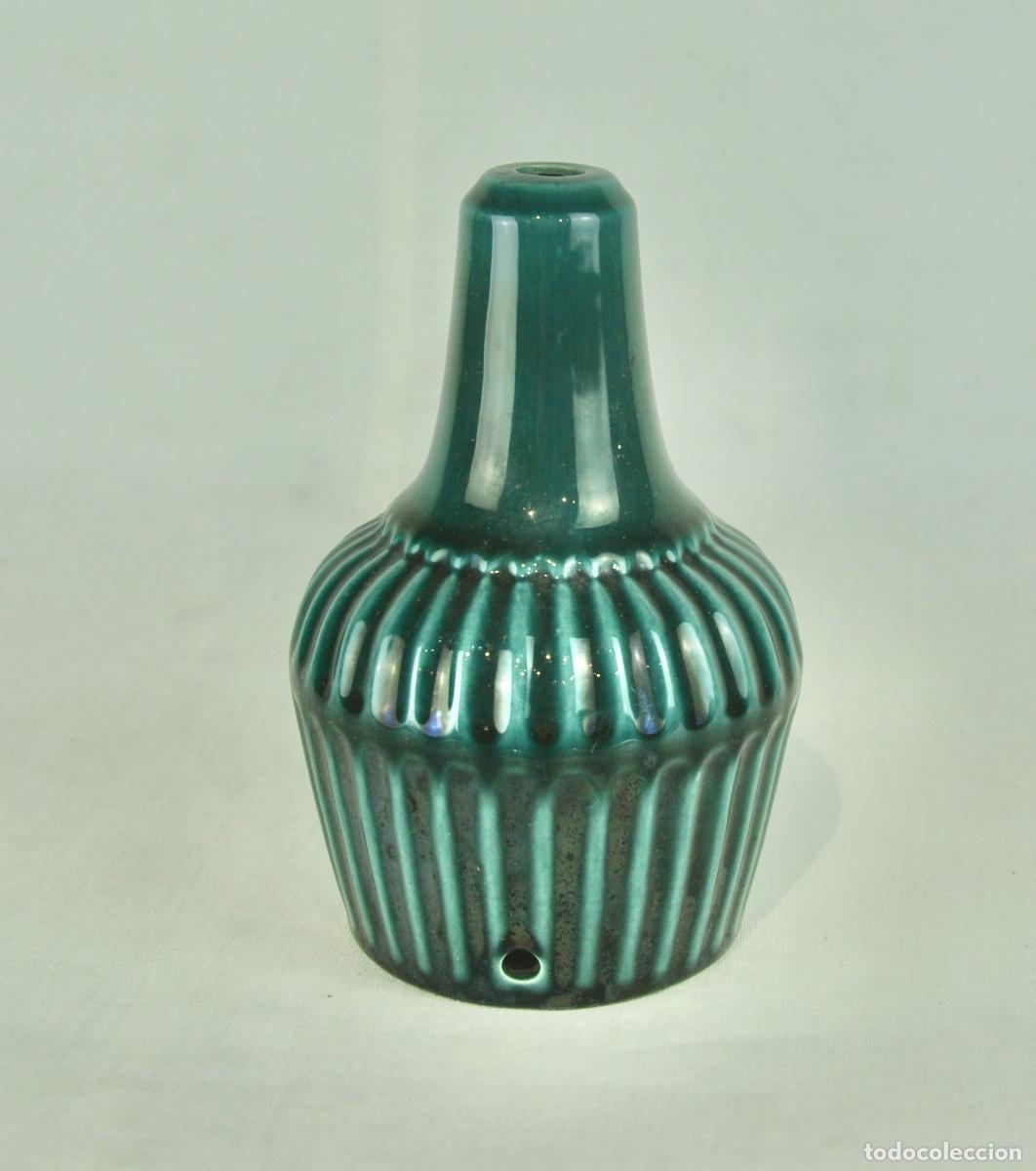 Vintage: Base l&aacute;mpara Secla azul oscuro - Foto 2