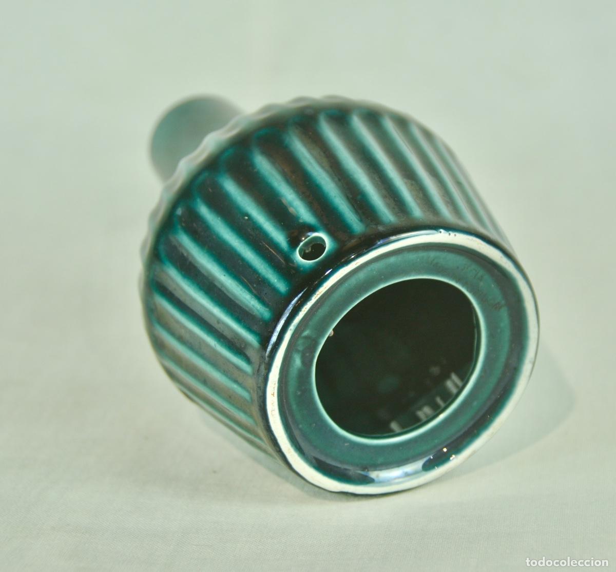 Vintage: Base l&aacute;mpara Secla azul oscuro - Foto 4