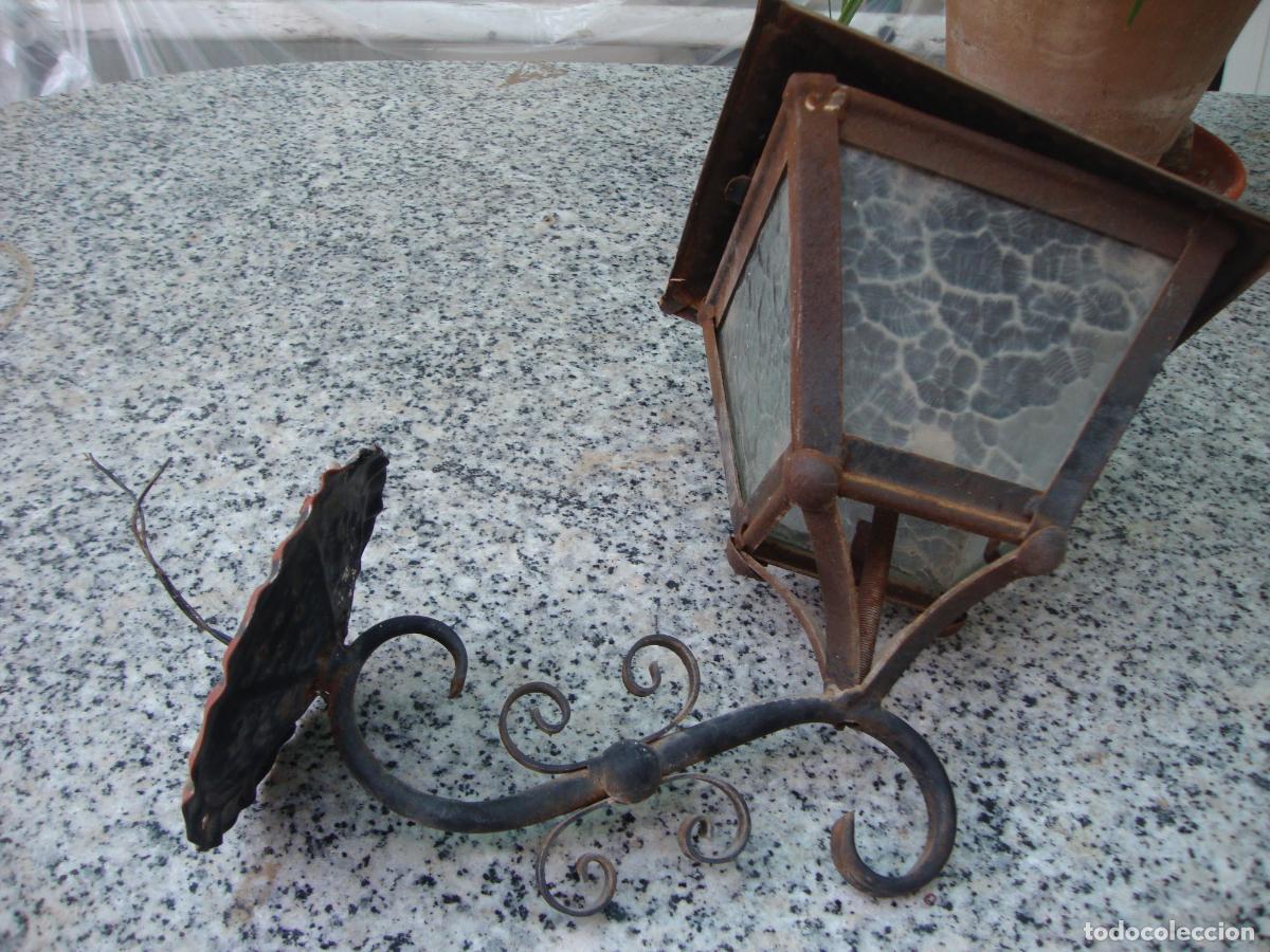 Vintage: Poste brazo con farol - Foto 4