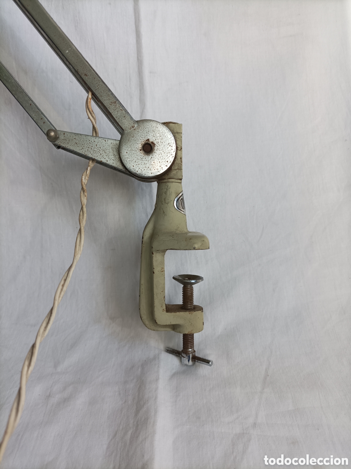 Vintage: Antiguo flexo l&aacute;mpara de arquitecto marca OLDOR. BARCELONA - Foto 2