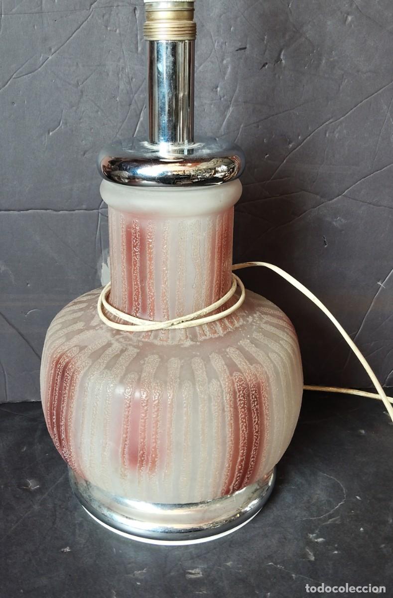 Vintage: L&aacute;mpara de sobremesa vintage a&ntilde;os 70 estilo Mazzega