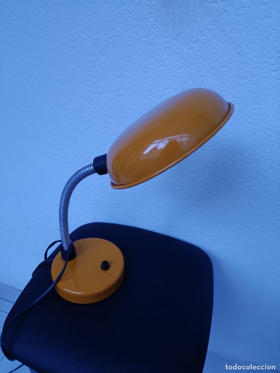 Vintage: Lampara flexo vintage amarilla