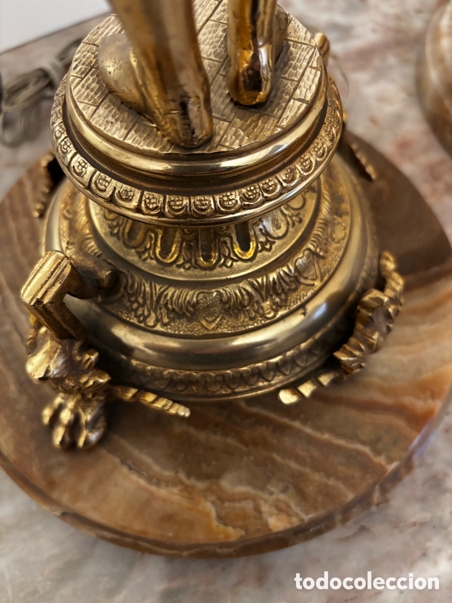 Vintage: Candelabros de Bronce - Foto 7