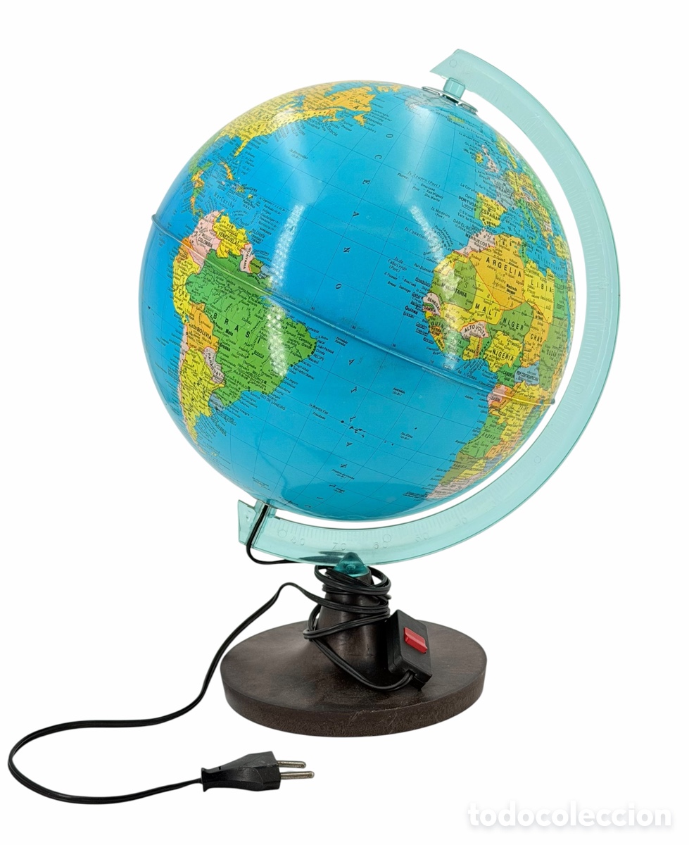 Vintage: Globo Terr&aacute;queo con Luz