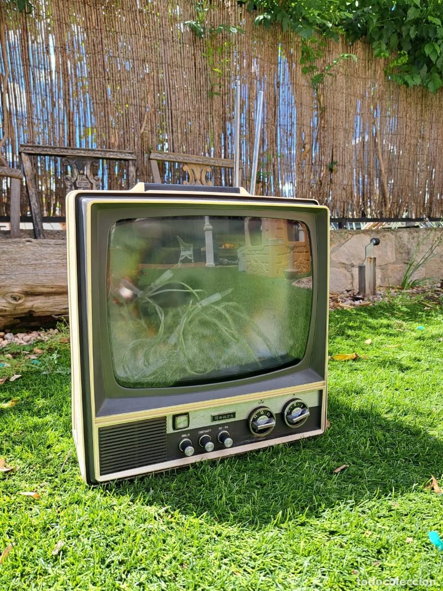 Vintage: L&aacute;mpara led TV vintage Sears a&ntilde;os 70