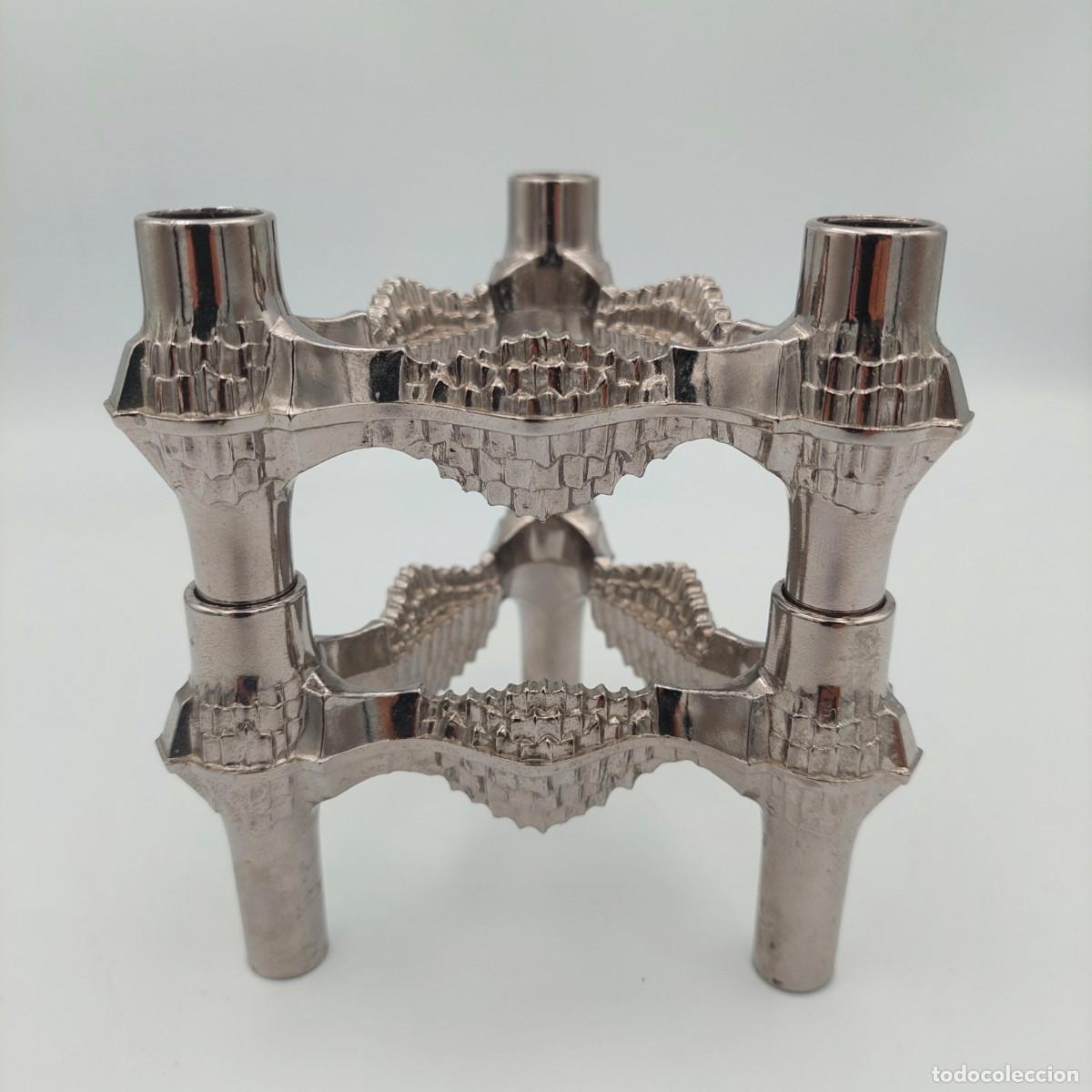 Vintage: 2 Candelabro Ceasar Stoffi & Fritz Nagel Orion BMF