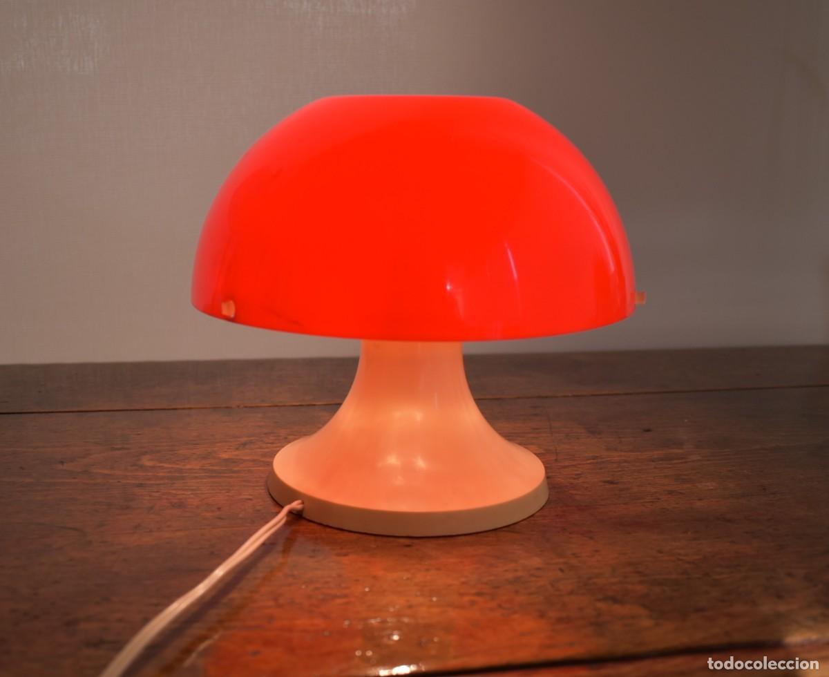 Vintage: L&aacute;mpara de mesa tipo hongo IXO - Foto 7