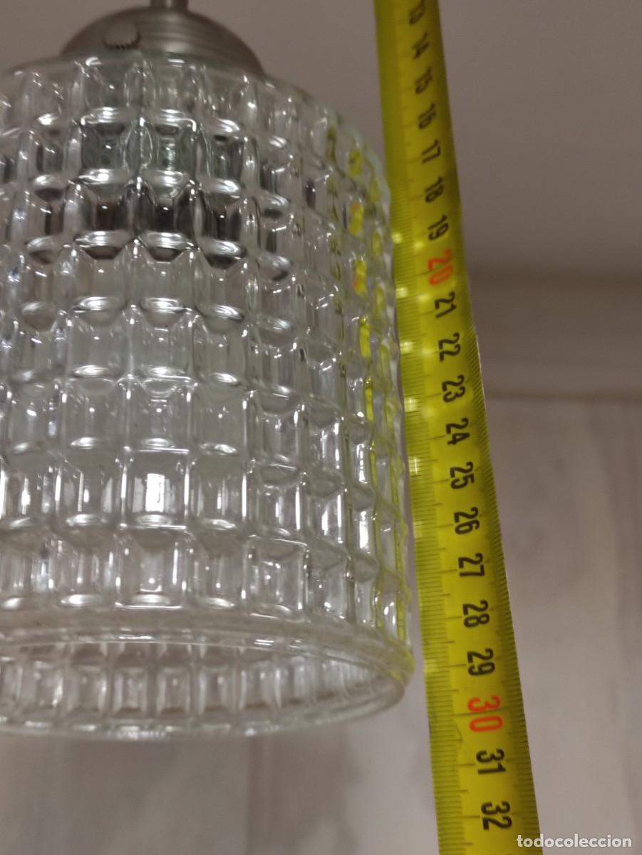 Vintage: Lampara de techo cristal vintage - Foto 5