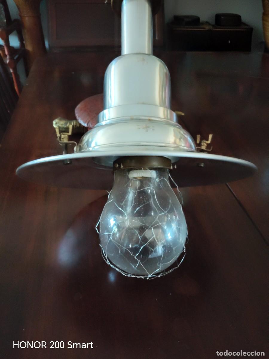 Vintage: L&aacute;mpara barco tulipa farol
