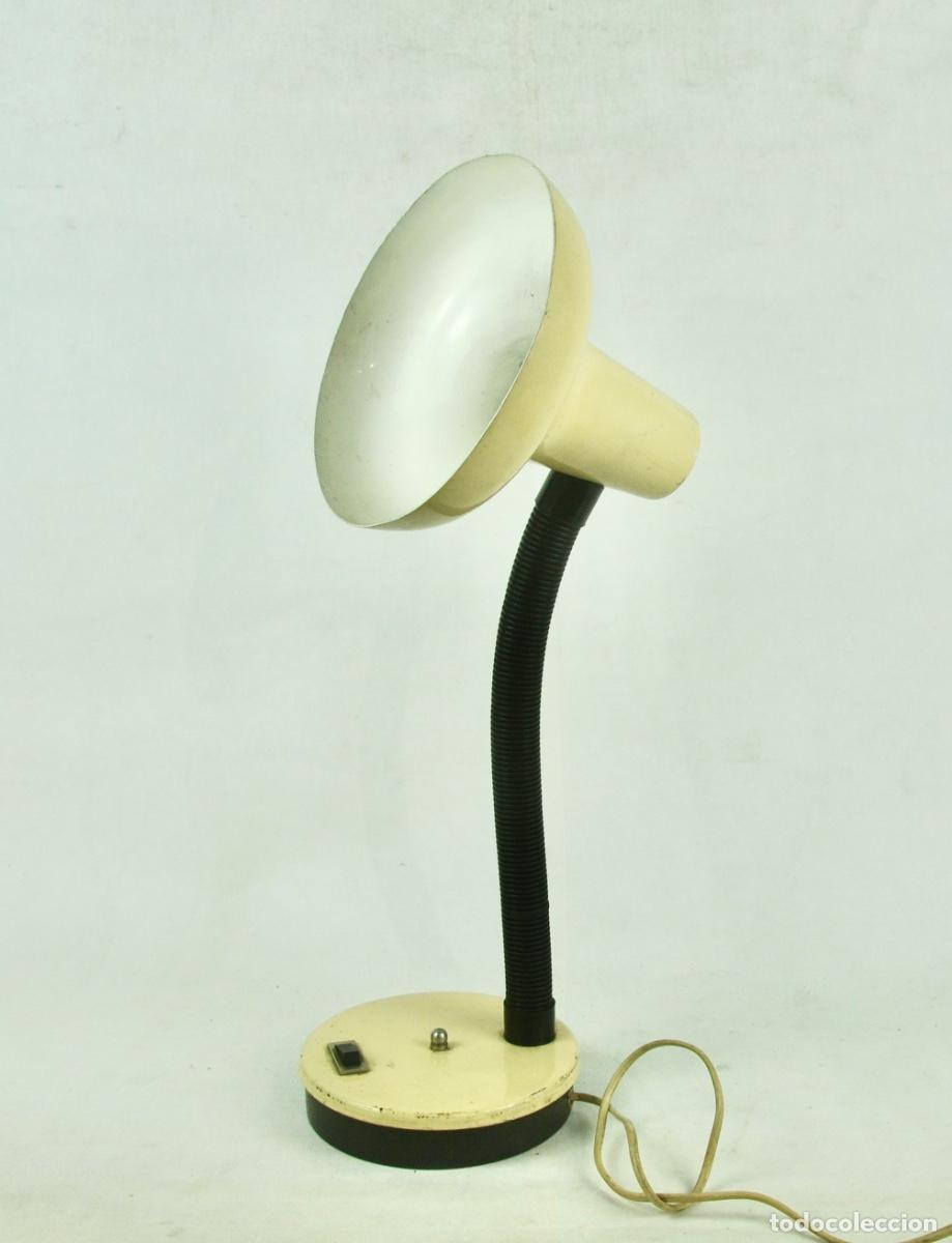 Vintage: Flexo de mesa blanco - Foto 5