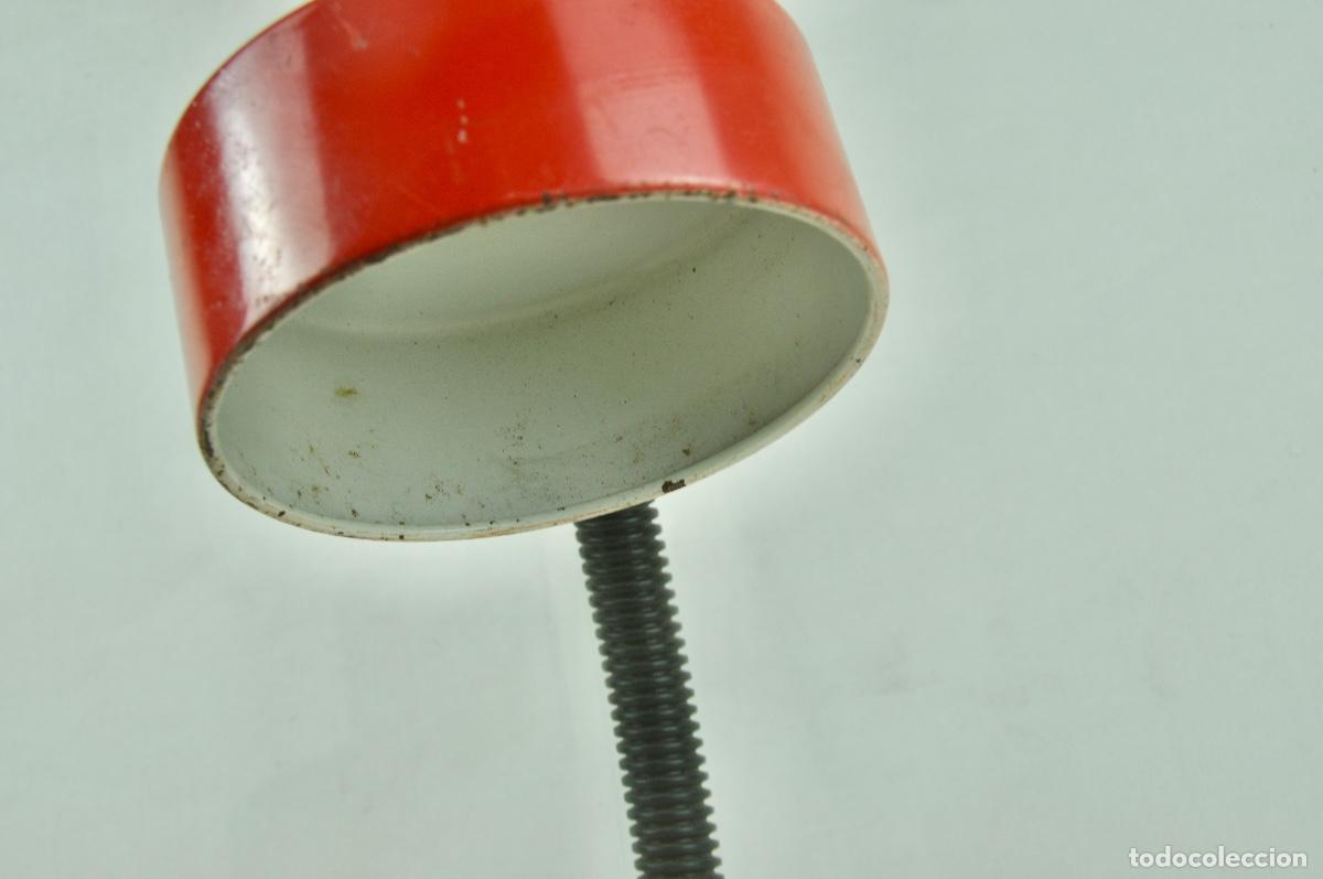 Vintage: Flexo rojo barra negra - Foto 5