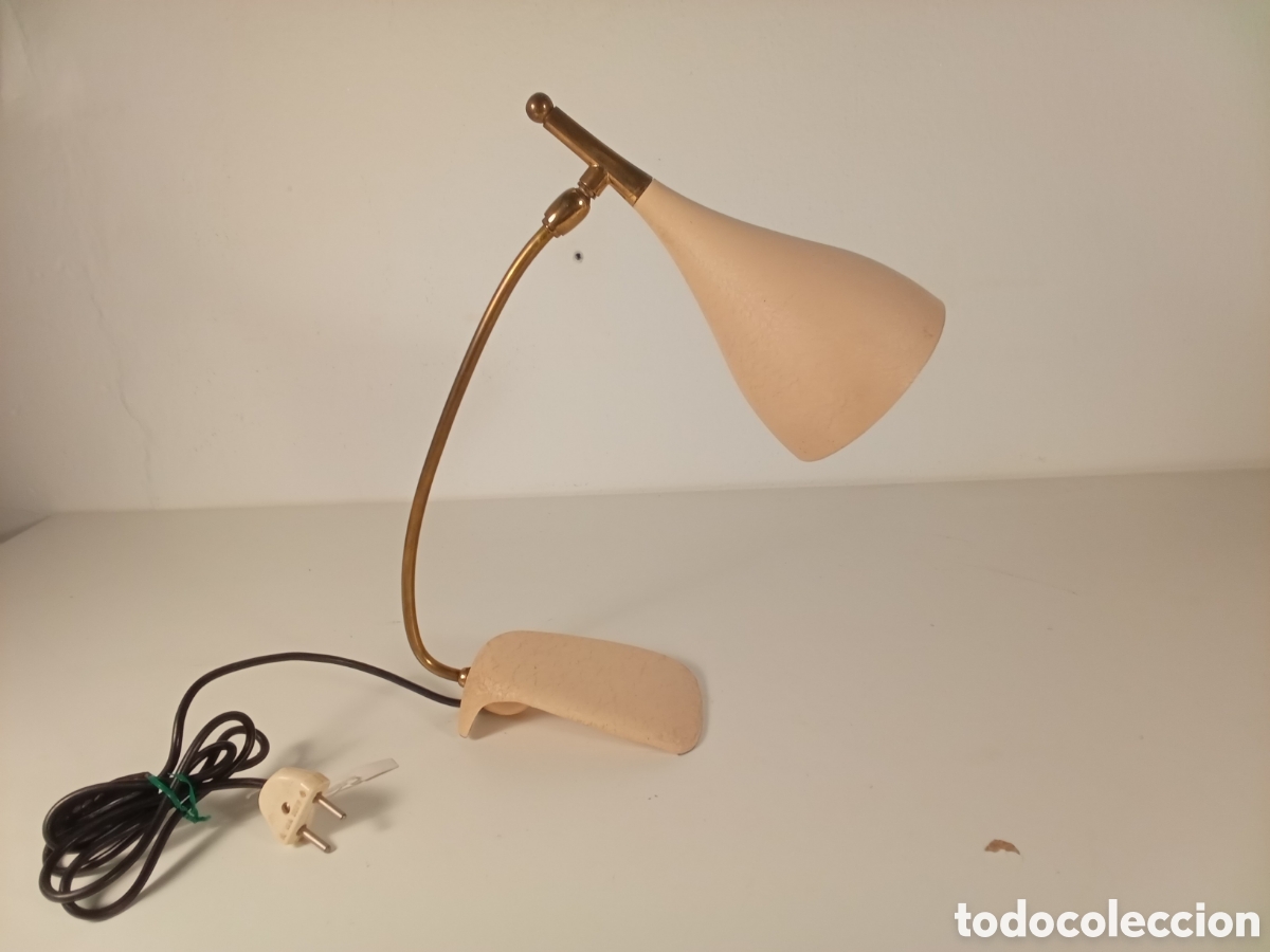 Vintage: Lampara de estudio minimalista dise&ntilde;ada por COSACK en Alemania en los 60,s