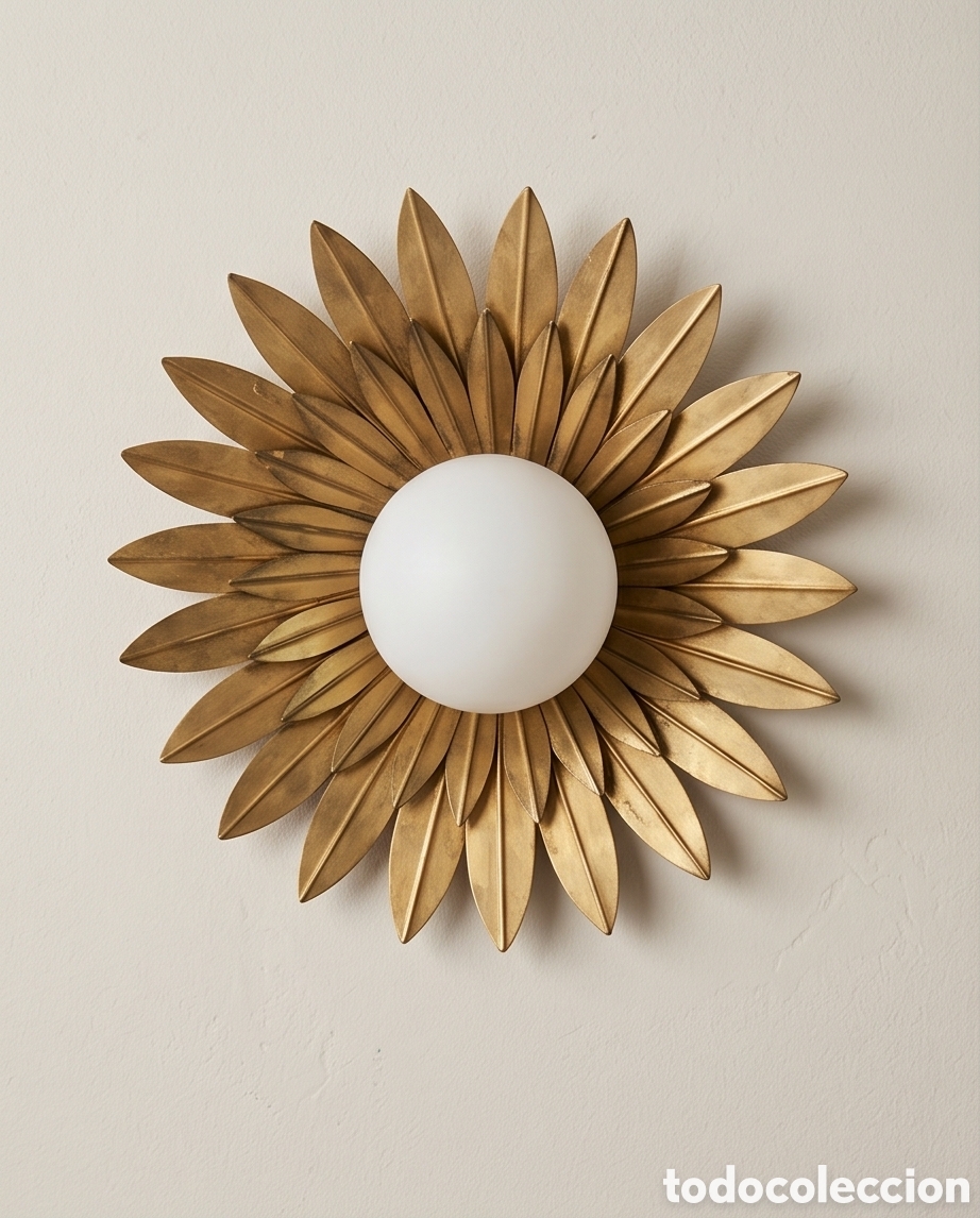 Vintage: Lampara sol Mid Century a&ntilde;os 50 - Foto 11