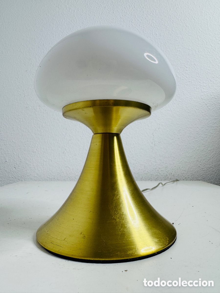 Vintage: L&aacute;mpara Seta Moderna Vintage 21 cm No funciona - Foto 4