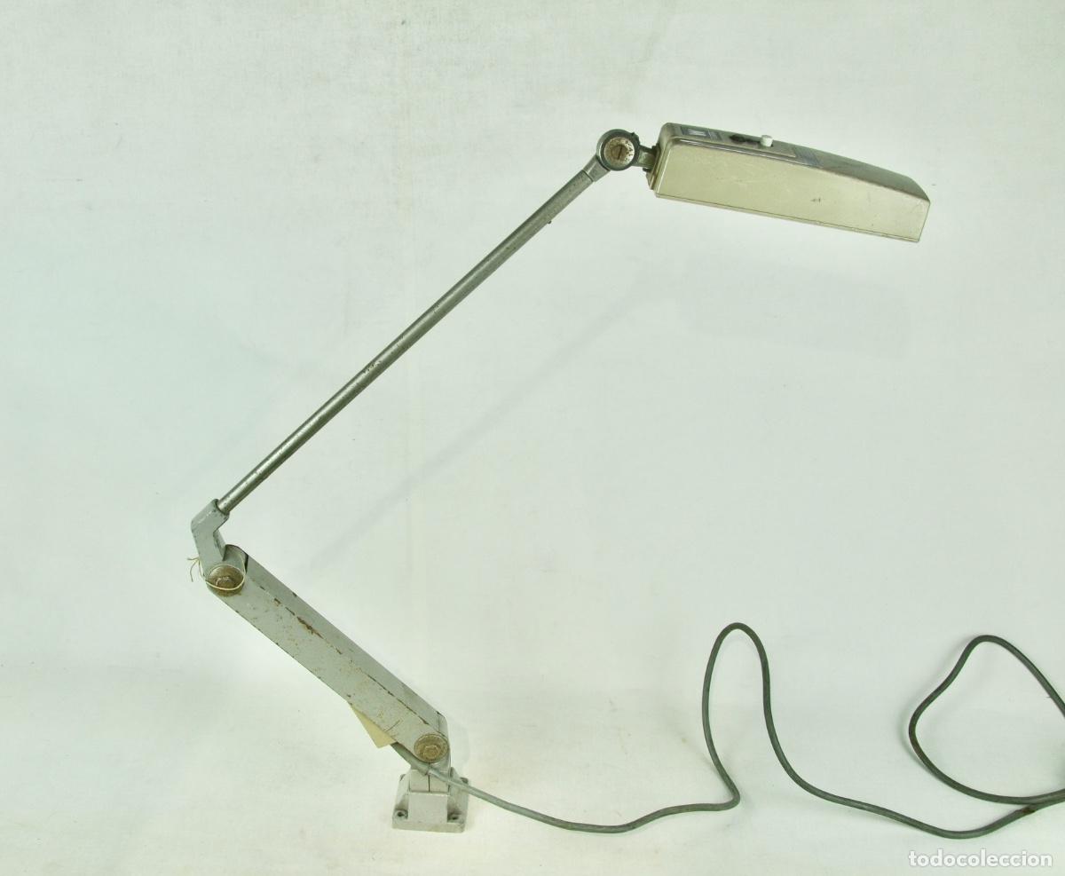 Vintage: Flexo alem&aacute;n Waldmann - Foto 3