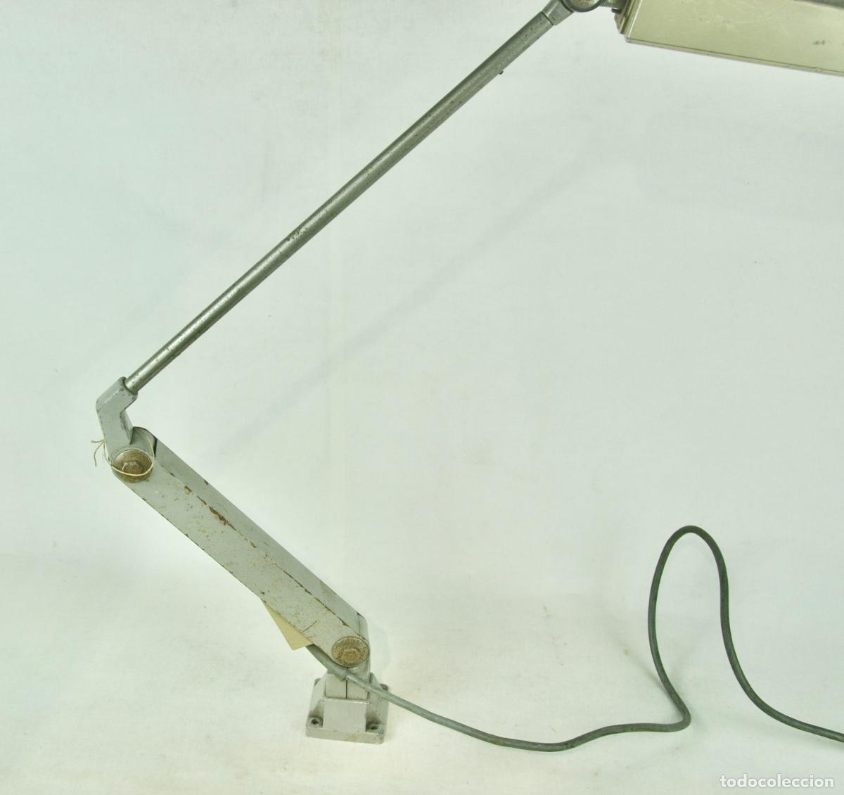 Vintage: Flexo alem&aacute;n Waldmann - Foto 4