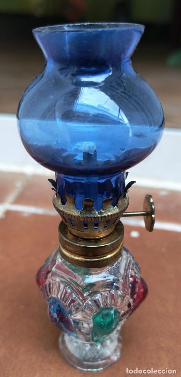 Vintage: PEQUE&Ntilde;A LAMPARA DE ACEIT