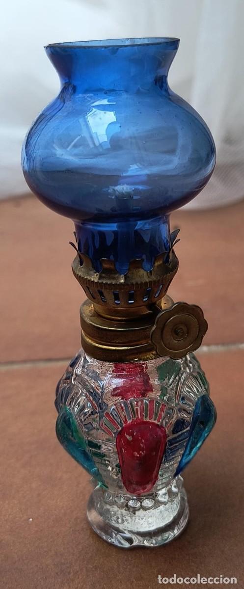 Vintage: PEQUE&Ntilde;A LAMPARA DE ACEIT - Foto 2
