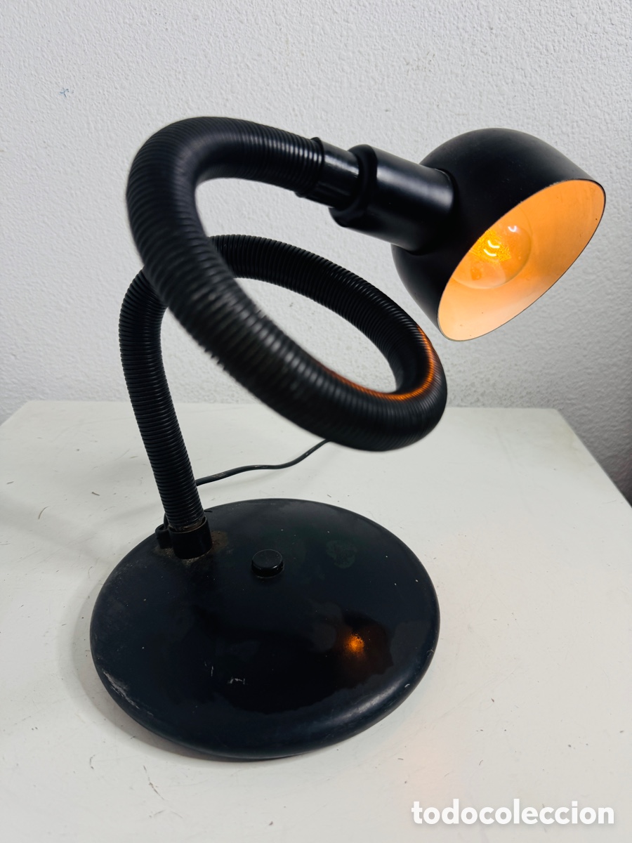Vintage: Snake Desktop Lamp Hebi Design. - Foto 6