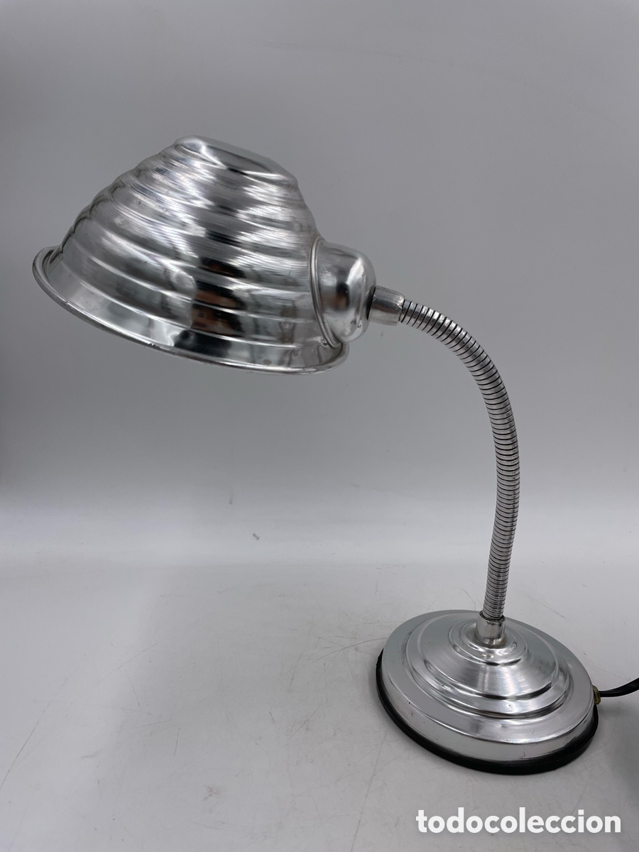 Vintage: Flexo o l&aacute;mpara de mesa vintage. El&eacute;ctrica Peninsular Torras