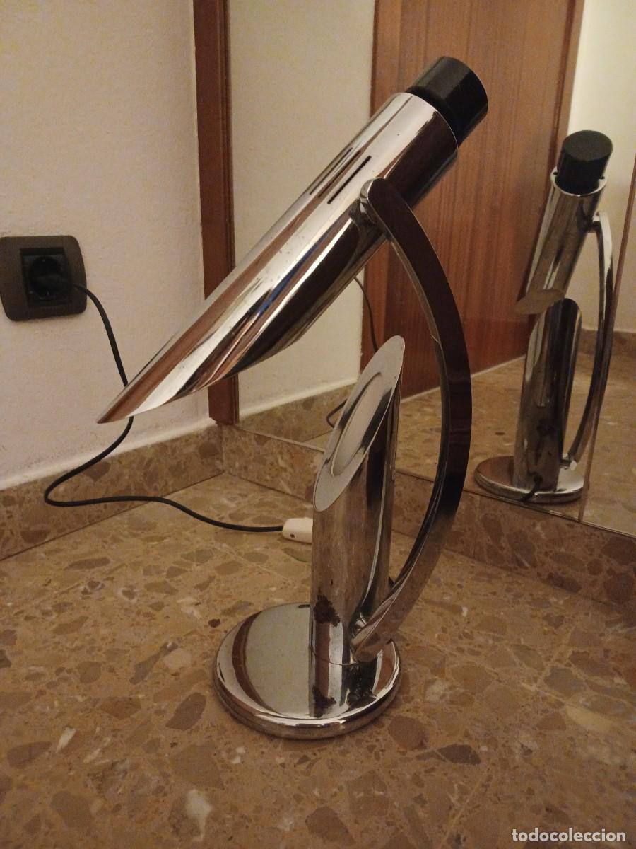 Vintage: LAMPARA FASE MODELO THARSIS, CROMADA RETRO VINTAGE ORIGINAL