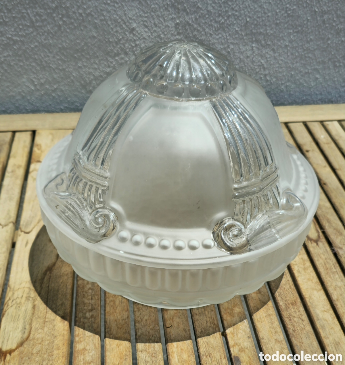 Vintage: Gran tulipa vintage cristal