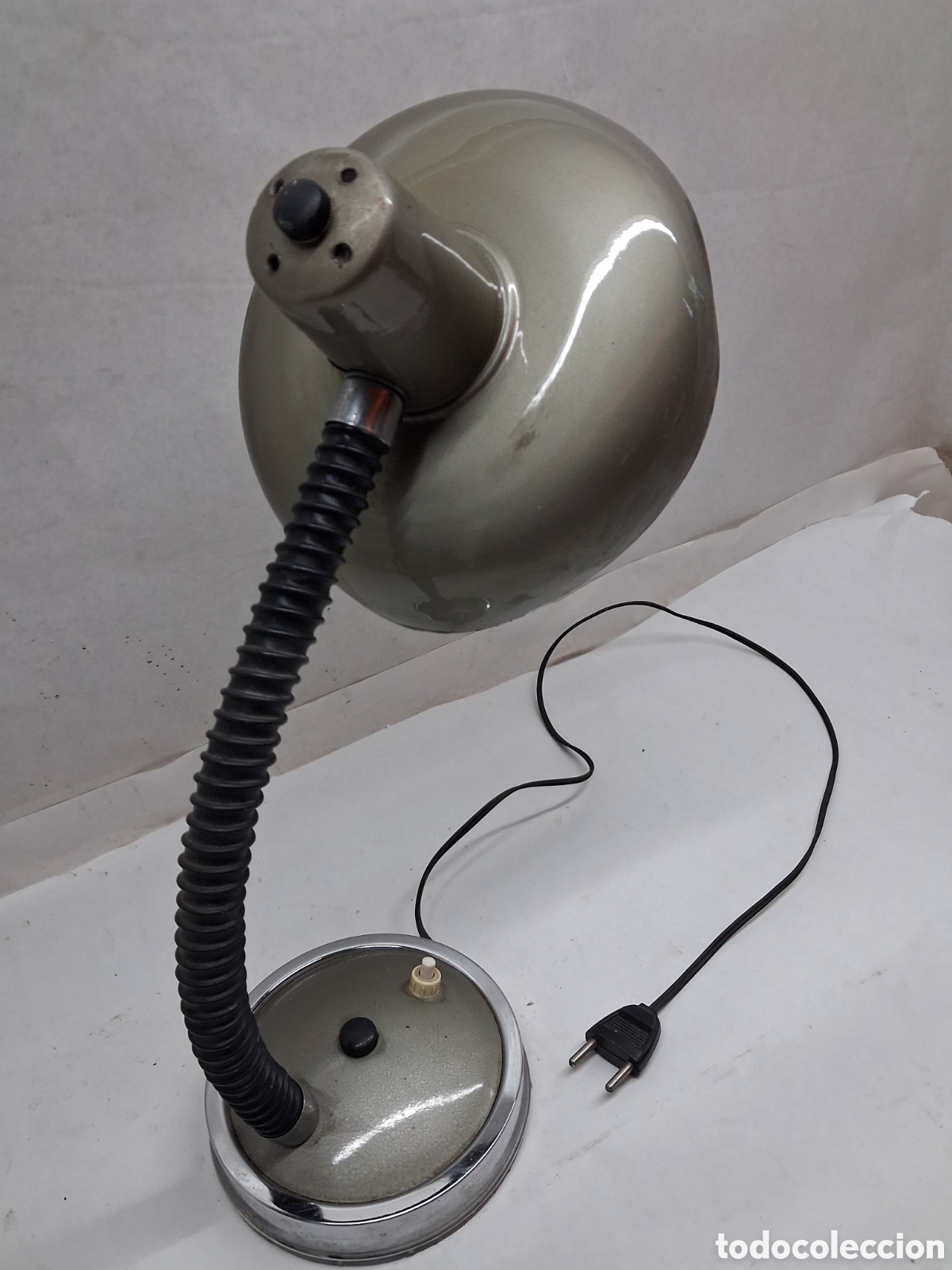 Vintage: L&aacute;mpara flexo a&ntilde;os 70 - Foto 2