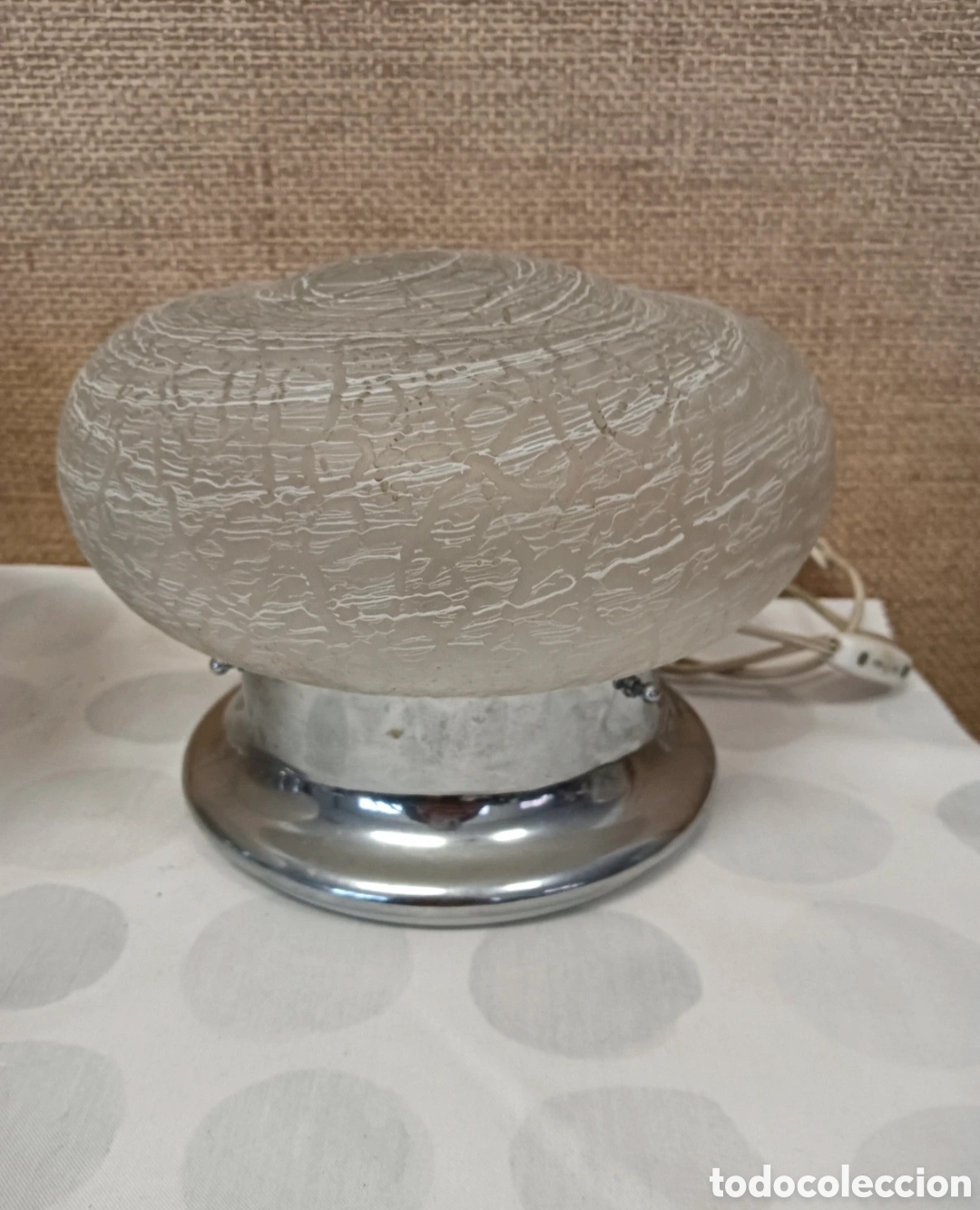 Vintage: L&aacute;mparas de mesa vintage. .