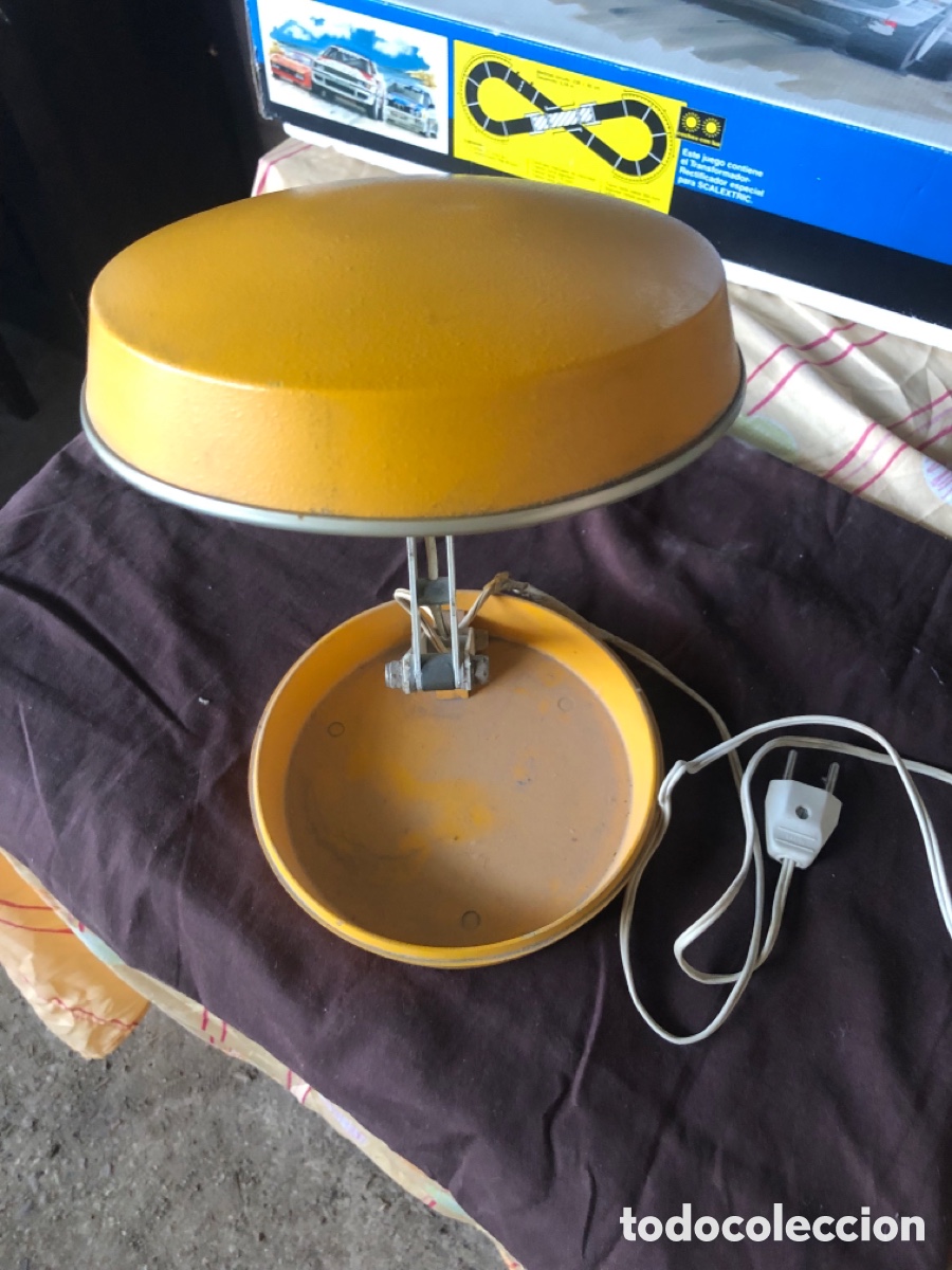 Vintage: LAMPARA DE SOBREMESA GEI - PLEGABLE - A&Ntilde;OS 70