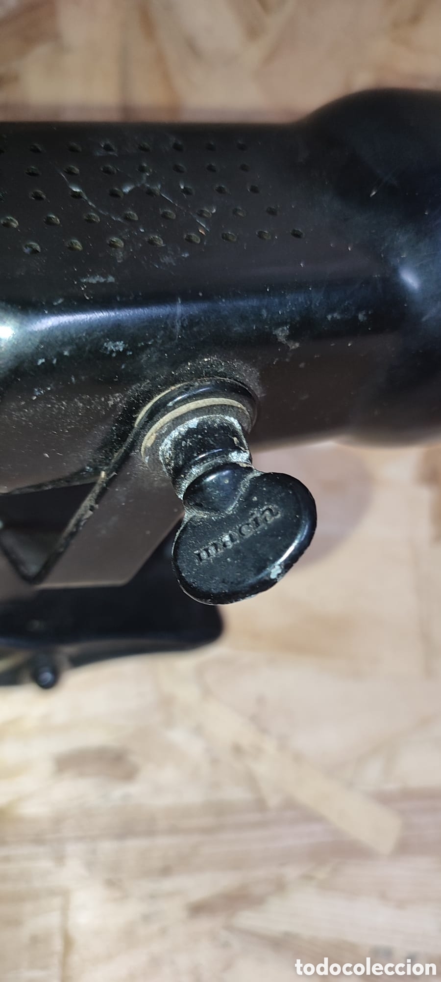 Vintage: Peque&ntilde;a lampara flexo de pinza Maci&aacute;, para restaurar - Foto 2