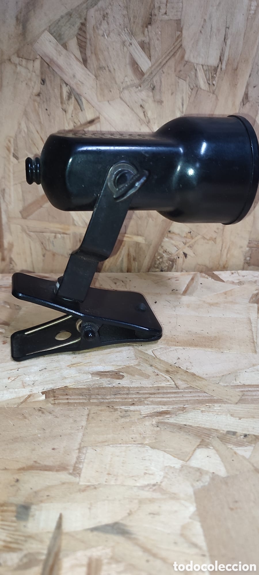 Vintage: Peque&ntilde;a lampara flexo de pinza Maci&aacute;, para restaurar - Foto 3