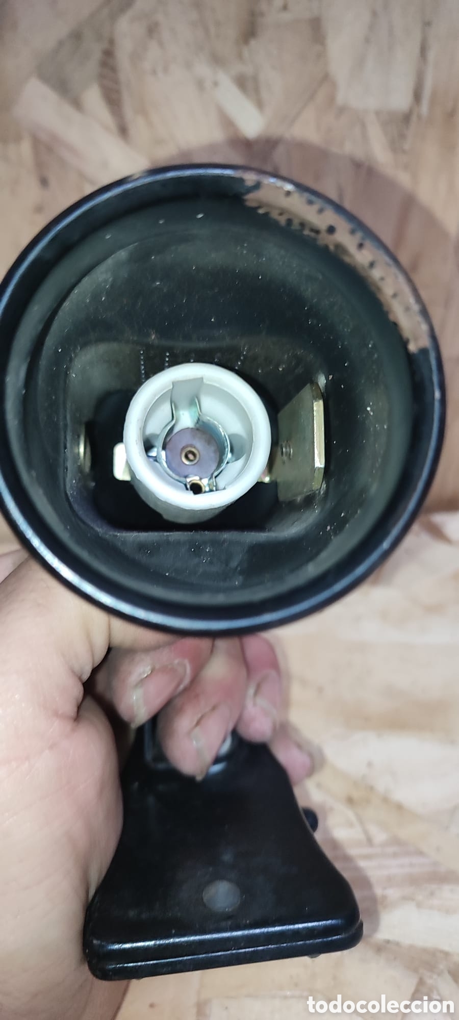 Vintage: Peque&ntilde;a lampara flexo de pinza Maci&aacute;, para restaurar - Foto 4