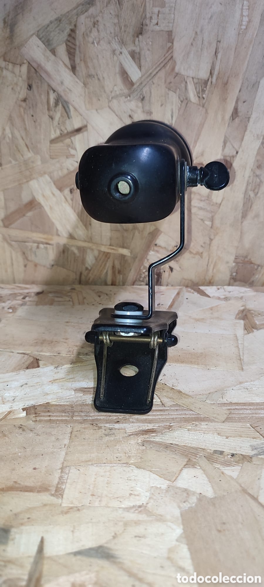 Vintage: Peque&ntilde;a lampara flexo de pinza Maci&aacute;, para restaurar - Foto 1