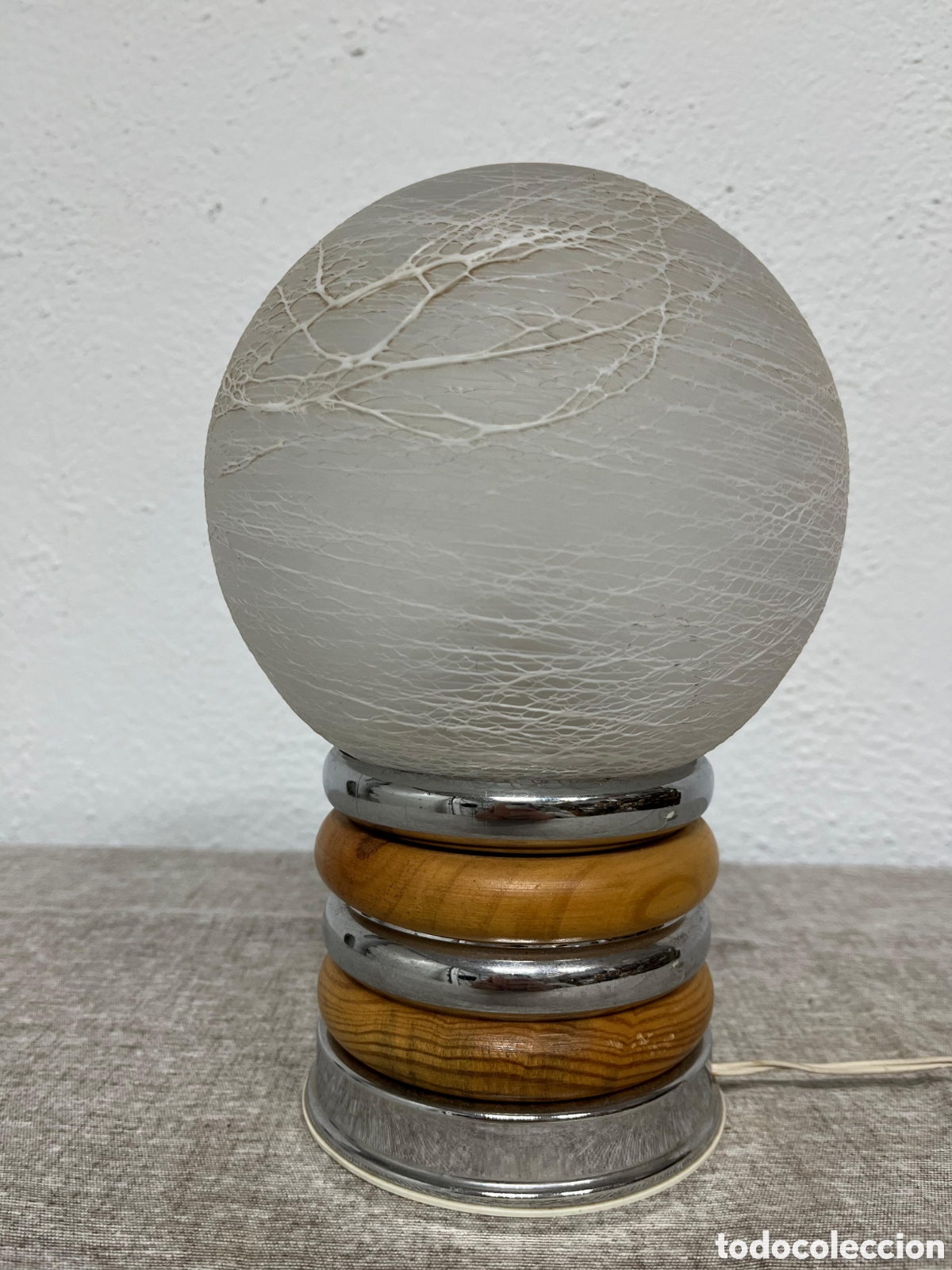 Vintage: L&aacute;mpara de mesa space age